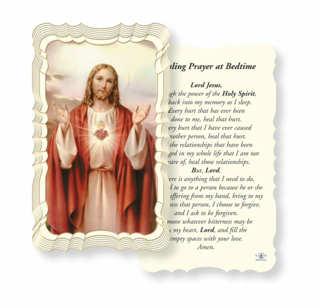 Healing Prayer at Bedtime - 50 Pack - Buy Religious Catholic Store