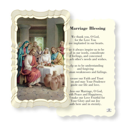 Marriage Blessing Holy Card - 50 Pack