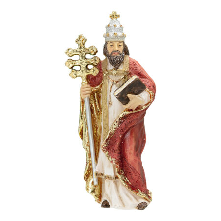 Saint Gregory the Great Resin Statue