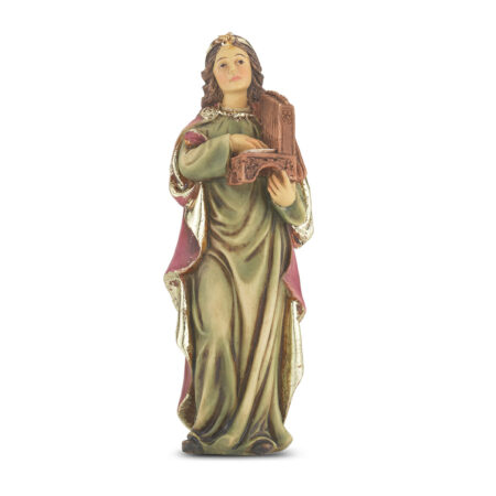 Saint Cecilia Resin Statue