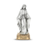 Our Lady of Grace Pewter Statue
