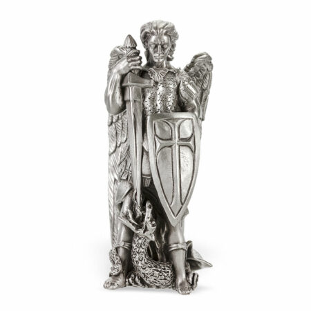 St. Michael the Archangel Pewter Statue