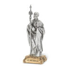 St. Nicholas of Myra Pewter Statue