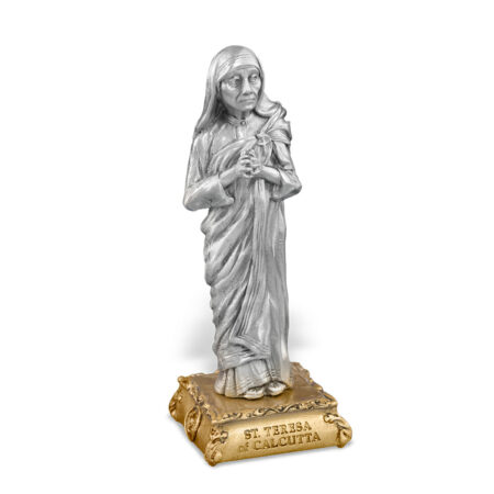 St. Teresa of Calcutta Pewter Statue