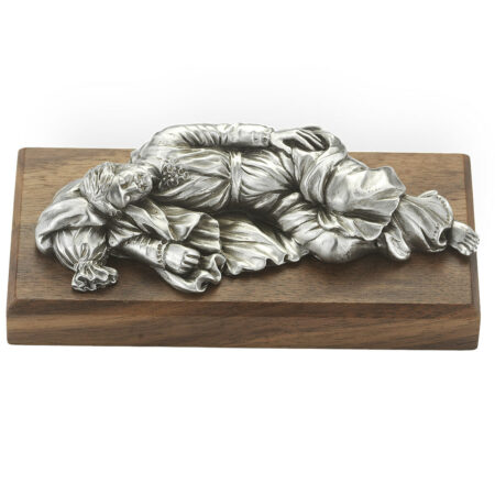 Sleeping St. Joseph Pewter Statue