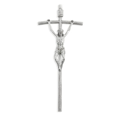 Papal 8" Wall Crucifix