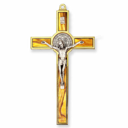 St. Benedict Medal Crucifix, 7"
