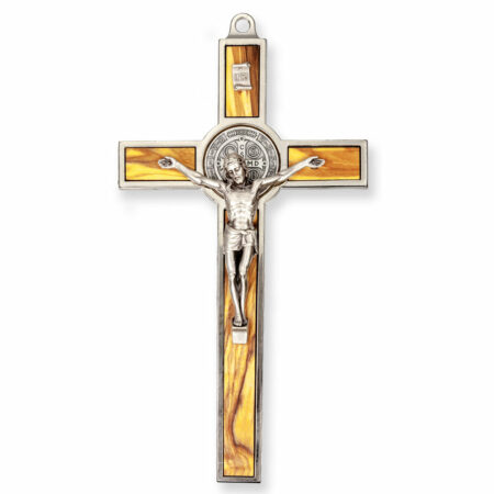 St. Benedict Medal Crucifix, 7"