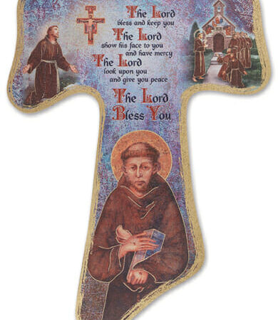 Franciscan Tau Cross, 14"