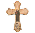 St. Benedict Wood Cross, 12"