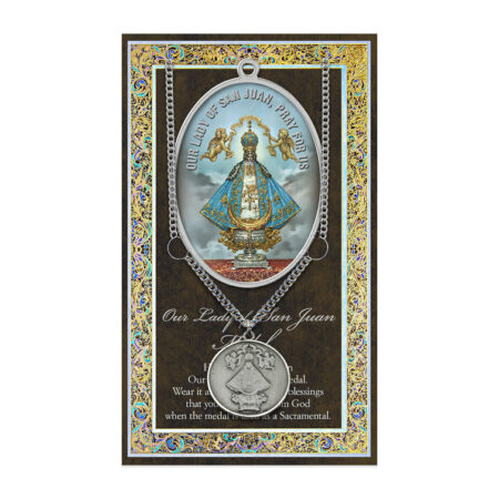 Our Lady of San Juan Biography Pamphlet and Patron Saint Medal