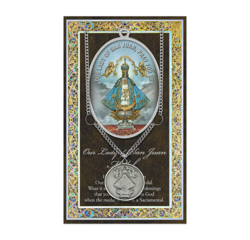Our Lady of San Juan Biography Pamphlet and Patron Saint Medal