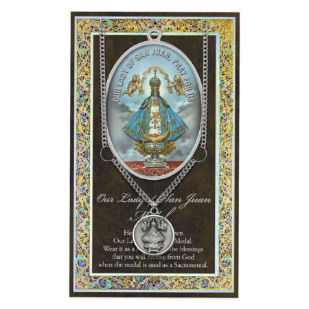 Our Lady of San Juan Biography Pamphlet and Patron Saint Medal