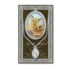 Saint Michael Biography Pamphlet and Patron Saint Medal