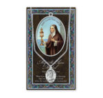 Saint Clare Biography Pamphlet and Patron Saint Medal
