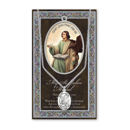Saint John Biography Pamphlet and Patron Saint Medal