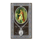 Saint Philomena Biography Pamphlet and Patron Saint Medal