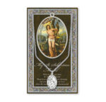 Saint Sebastian Biography Pamphlet and Patron Saint Medal