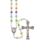 Multi-Color Imitation Pearl Rosary