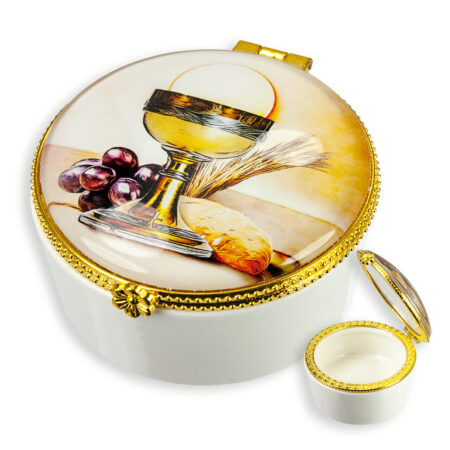 Porcelain Communion Keepsake Box