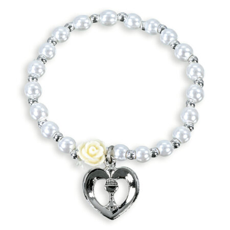 5mm White Pearl Bracelet
