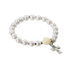 Imitation Pearl Rosary Bracelet