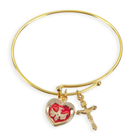 Confirmation Bangle Charm Bracelet