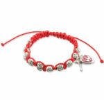 Knotted Rope Corded Confirmation Bracelet