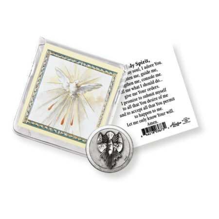 Holy Spirit Pocket Coin with Holy Card