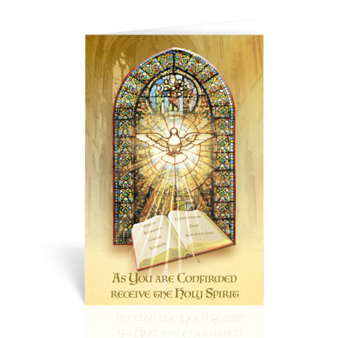 Holy Spirit Blessing Confirmation Greeting Card