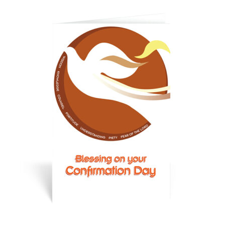 Holy Spirit Blessing Confirmation Greeting Card
