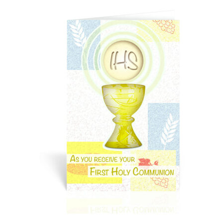 Chalice First Communion Greeting Cards