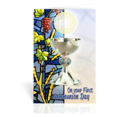 Chalice First Communion Greeting Cards