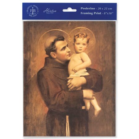 St. Anthony with Jesus Print