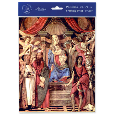 Madonna Throne of Angels and Saints Print