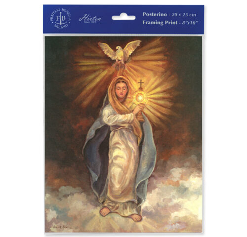 Mary with Monstrance Print