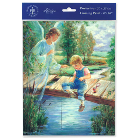Guardian Angel with Boy Print