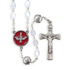 5x7mm White Pearl RCIA Rosary