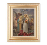 St. Joseph "Terror of Demons" Satin Gold Framed Art