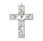 6" Genuine Pewter First Communion Cross