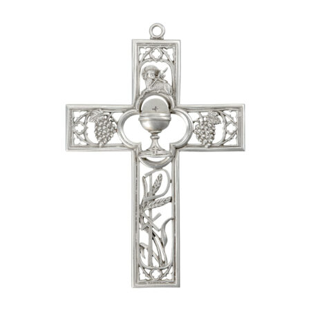 6" Genuine Pewter First Communion Cross