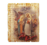 St. Joseph "Terror of Demons" Wood Wall Plaque
