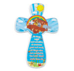 Noah's Ark Poly Resin Childrens Cross