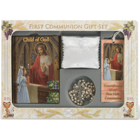 6 Piece Girls Deluxe Communion Gift Set