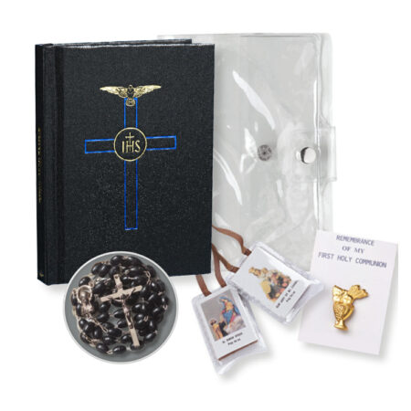 5 Piece Boys First Communion Gift Set