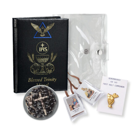 5 Piece Deluxe Girls First Communion Gift Set