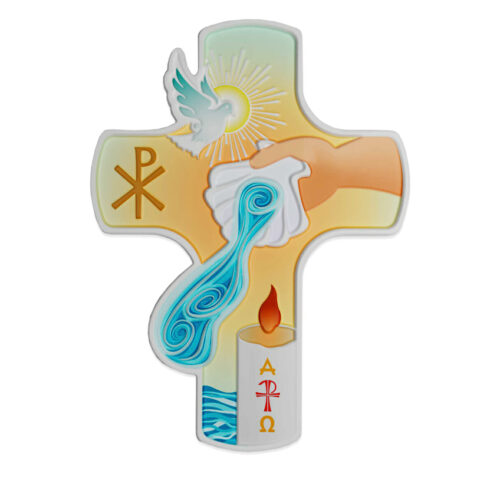Resin Baptism Cross