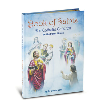 6 -1/2" x 8 -1/2" Book of Saints for Catholic Children