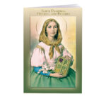 Saint Dymphna of Prayers and Devotion Pack of 10