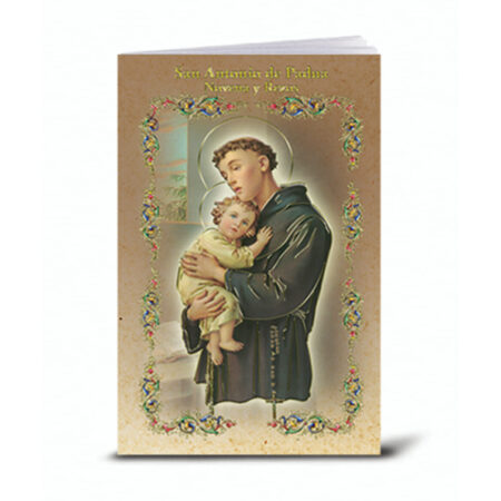 Saint Anthony Book of Spanish Prayers and Devotion Pack of 10